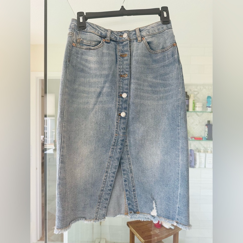 Jean skirt